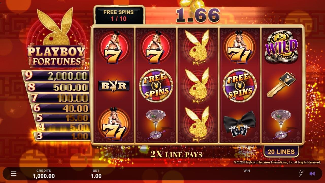Playboy Fortunes Screenshot