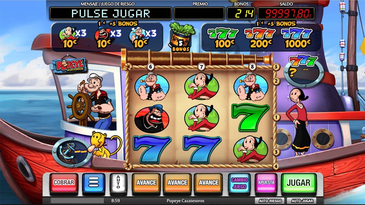 Popeye Cazatesoros