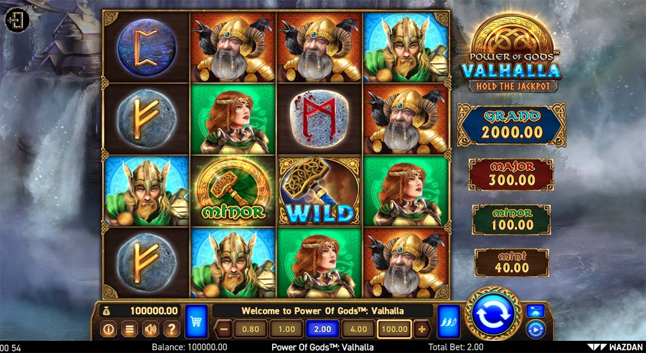 Power Of Gods Valhalla Slot