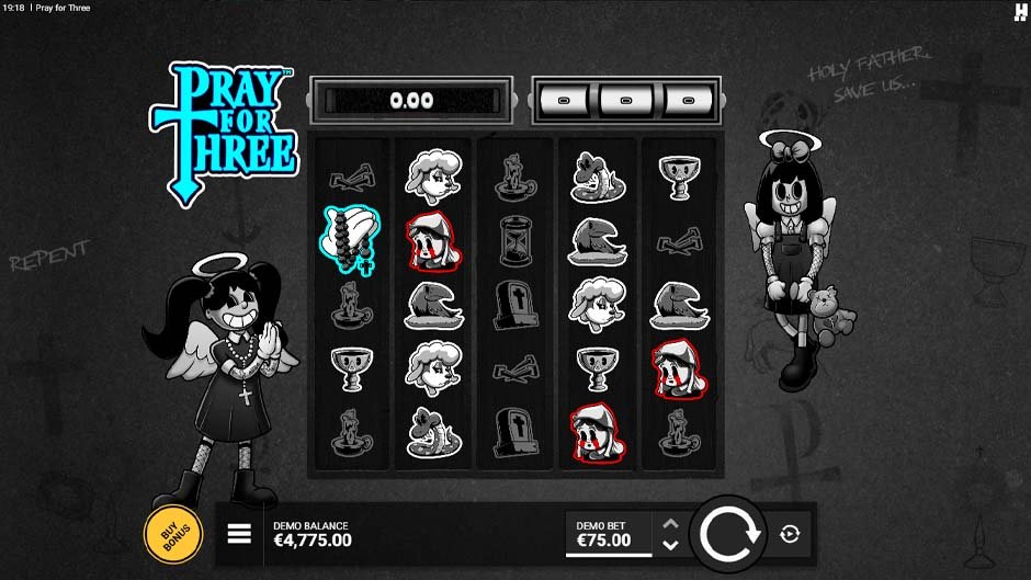 Pray for Three by Hacksaw Gaming