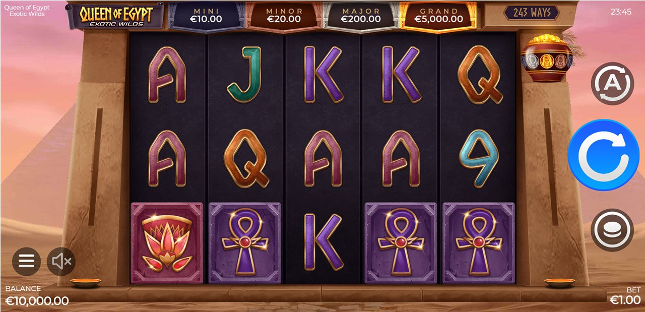 Queen pf Egypt slot