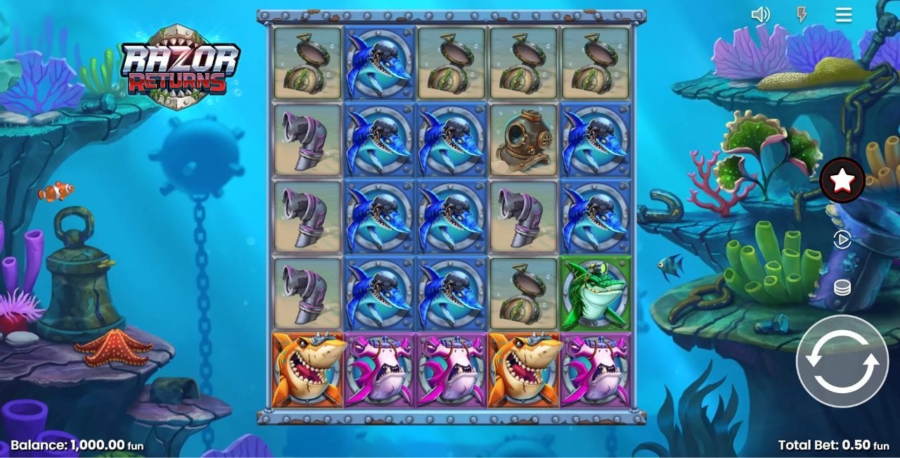 Razor Returns by Push Gaming