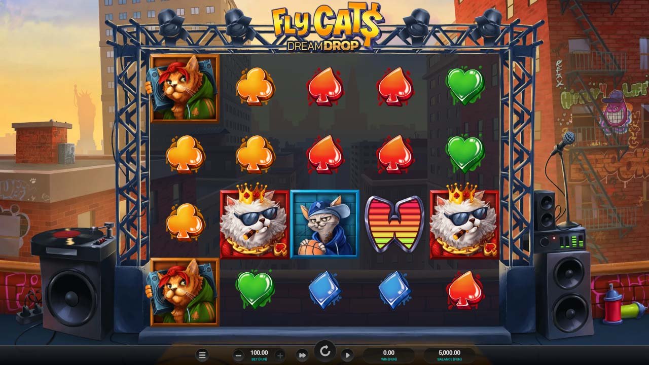 Relax Gaming - Fly Cats Dream Drop Slot