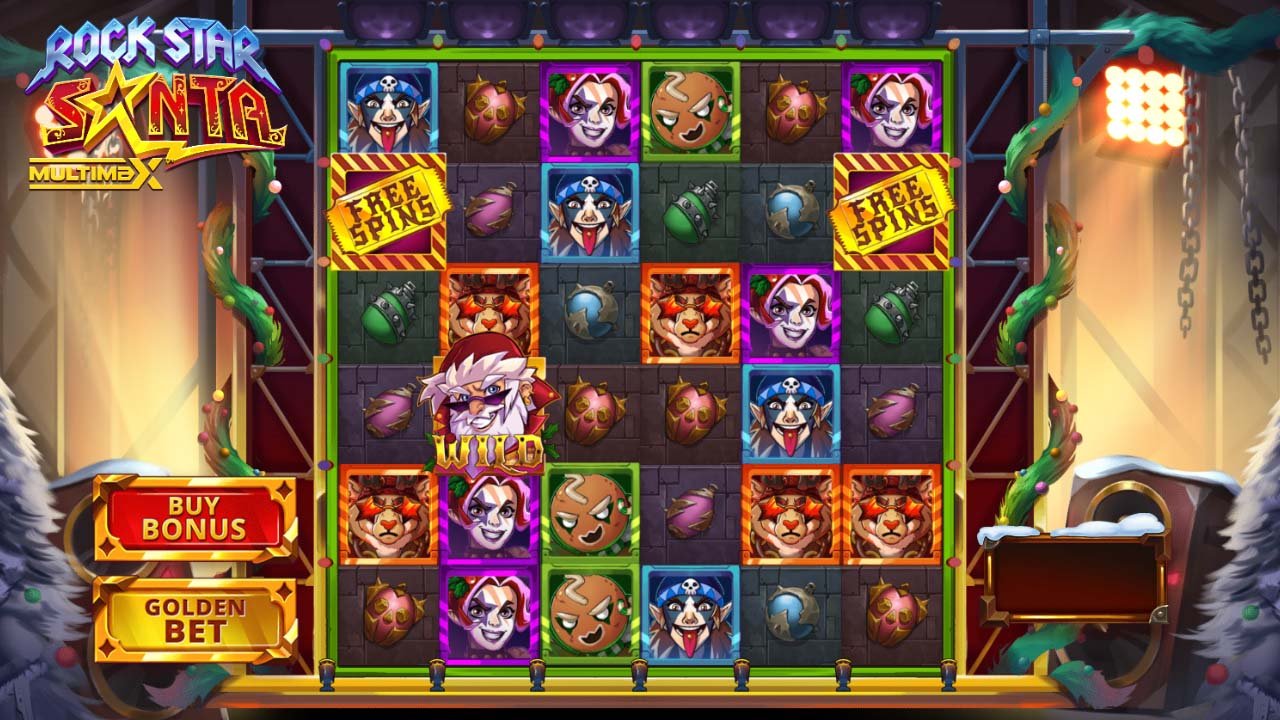 Rock Star Santa MultiMax Slot by Yggdrasil