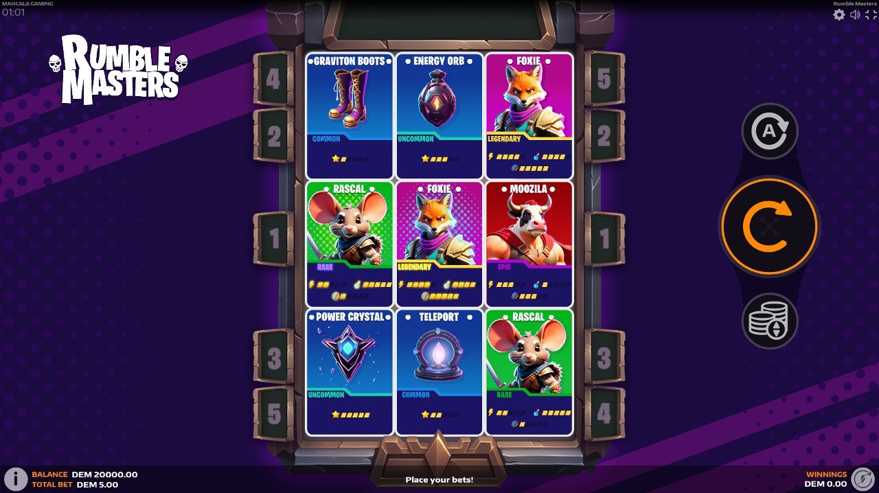 Rumble Masters Slot