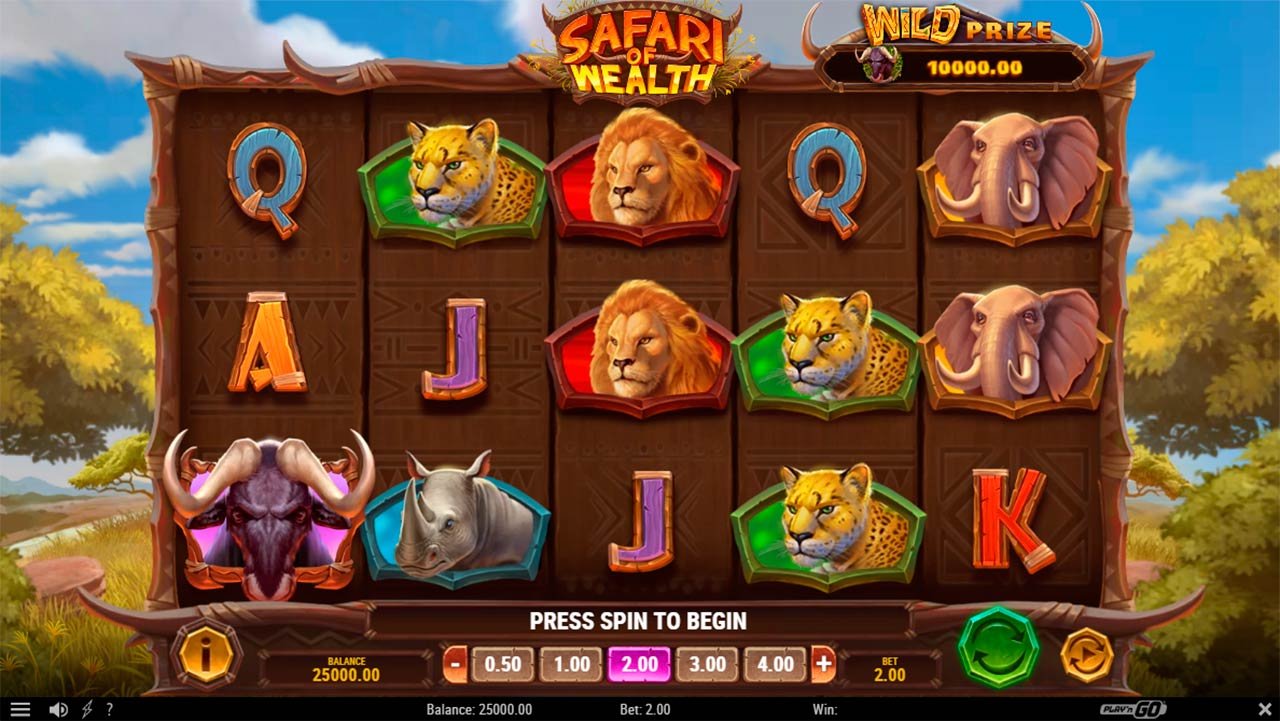 Safari of Wealth by Play'n GO