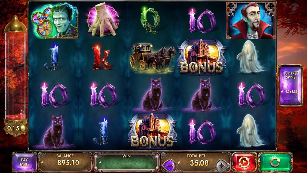 Screenshot of Halloween Wins slot