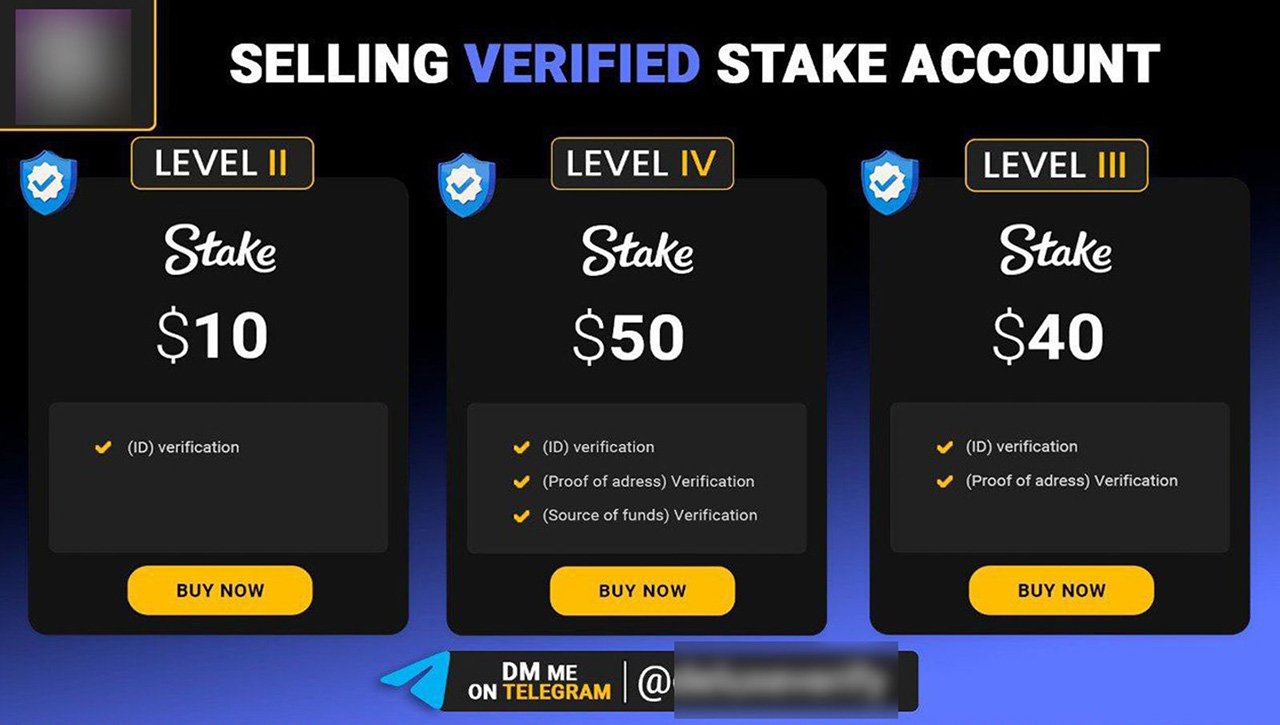 SkyNews - shows illegal crypto casino account sales levels