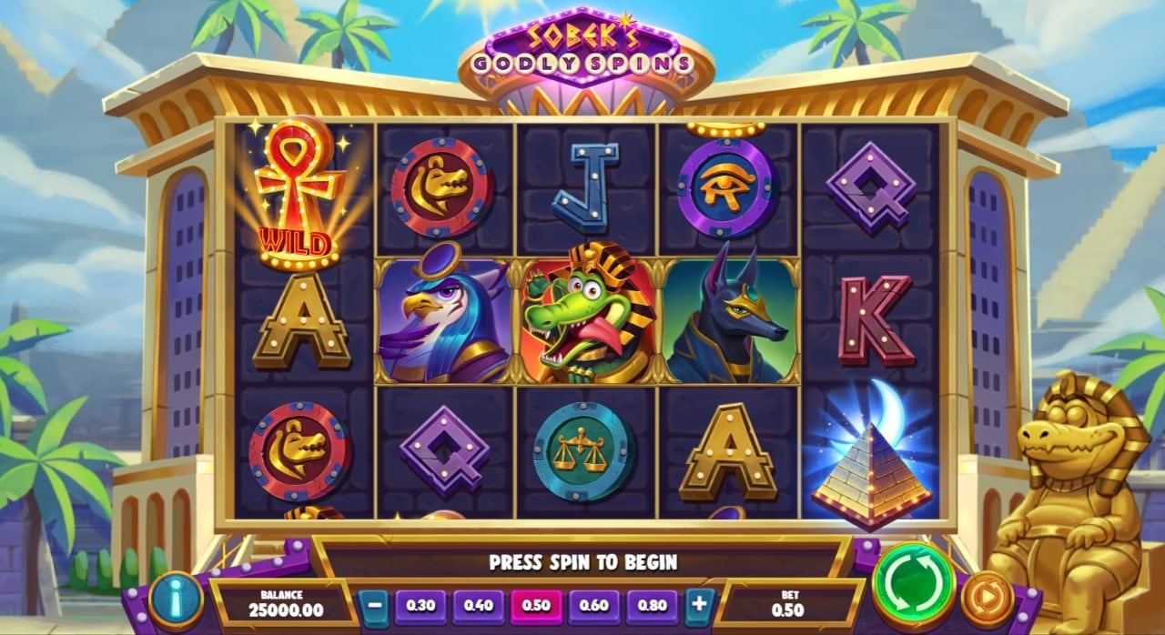 Sobek's Godly Spins Slot