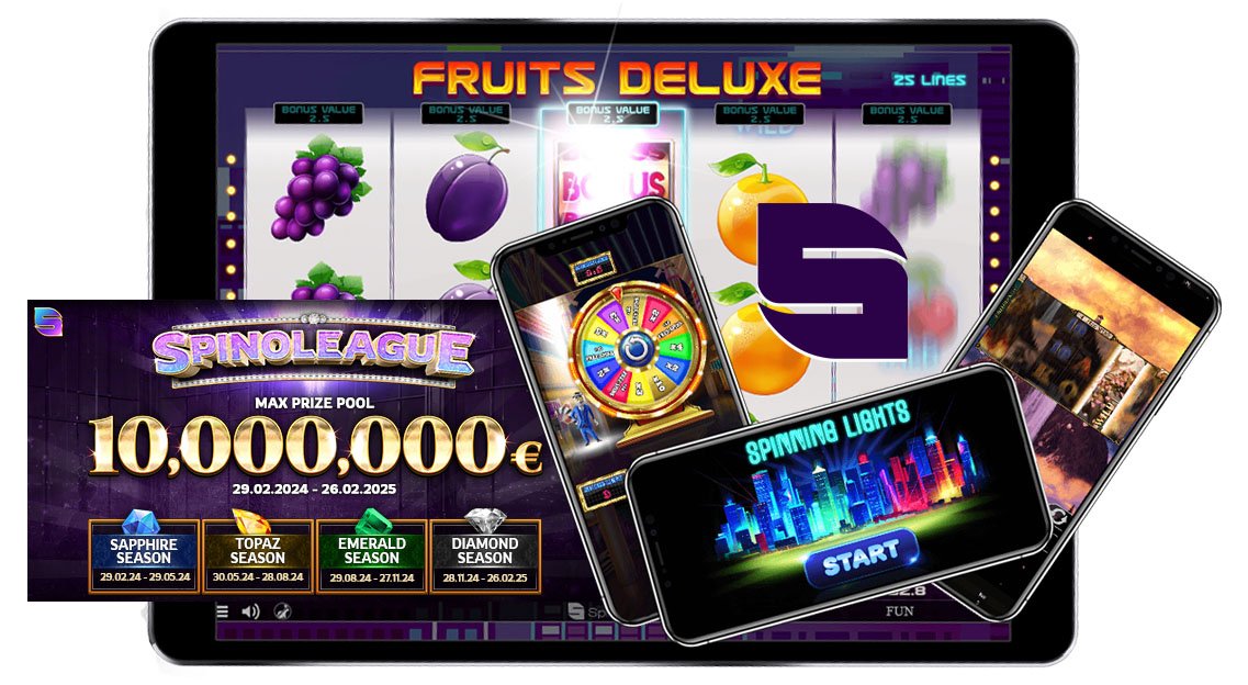 Spinoleague €10 Million - online slots and tournament seasons