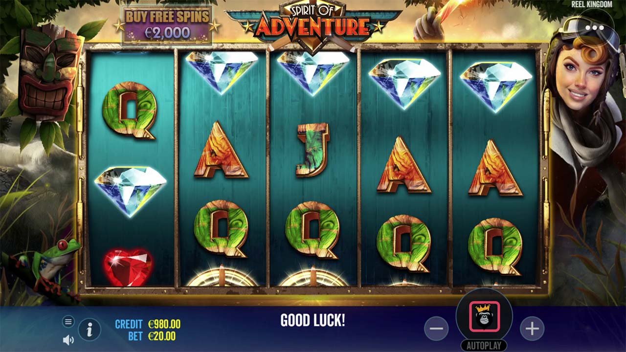 Spirit of Adventure Slot