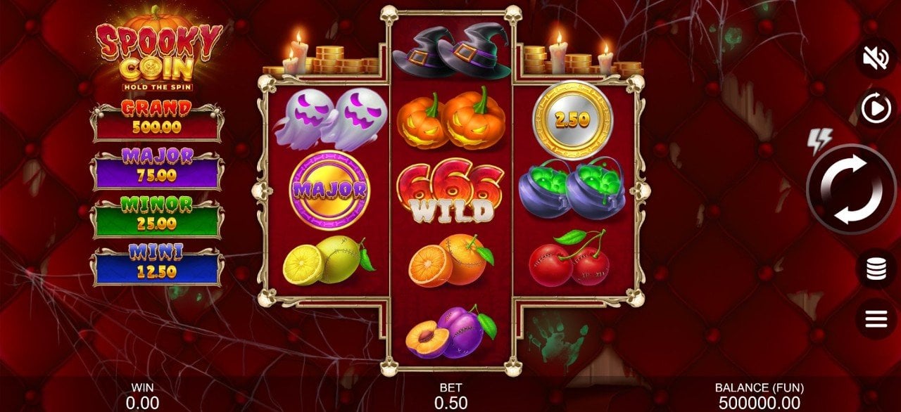 Spooky Coin Hold the Spin Slot