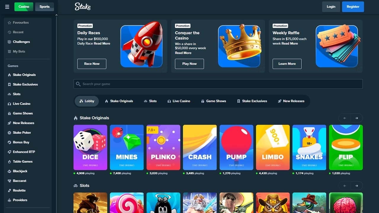Stake Casino - Top Crypto Casino May 2025