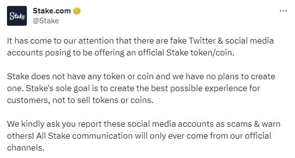 Stake says no to scam token.jpg