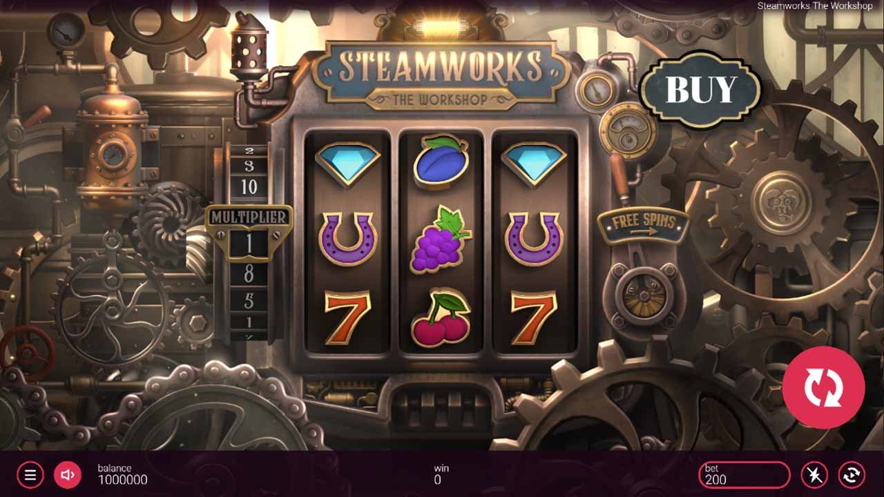 Steamworks slot