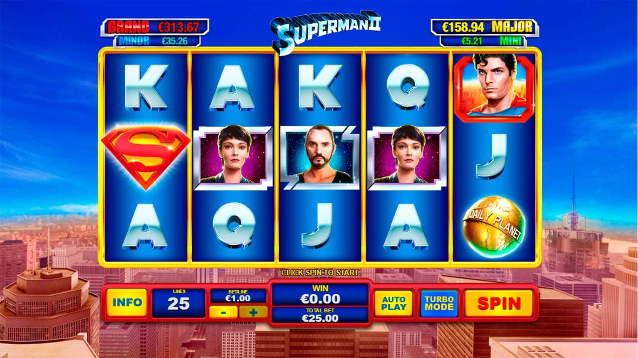 Superman II by Playtech