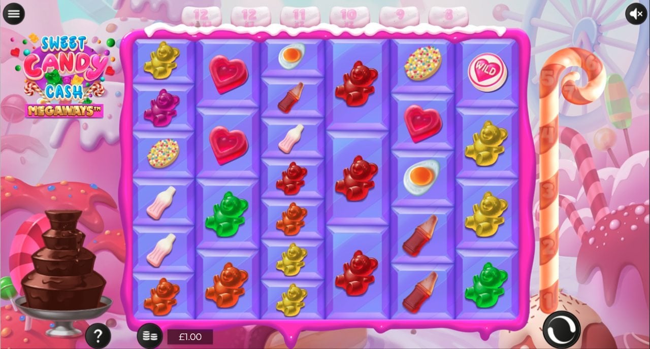 Sweet Candy Cash Megaways