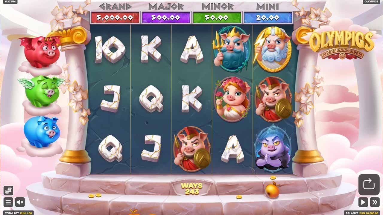 The Olympigs Slot by GameBeat