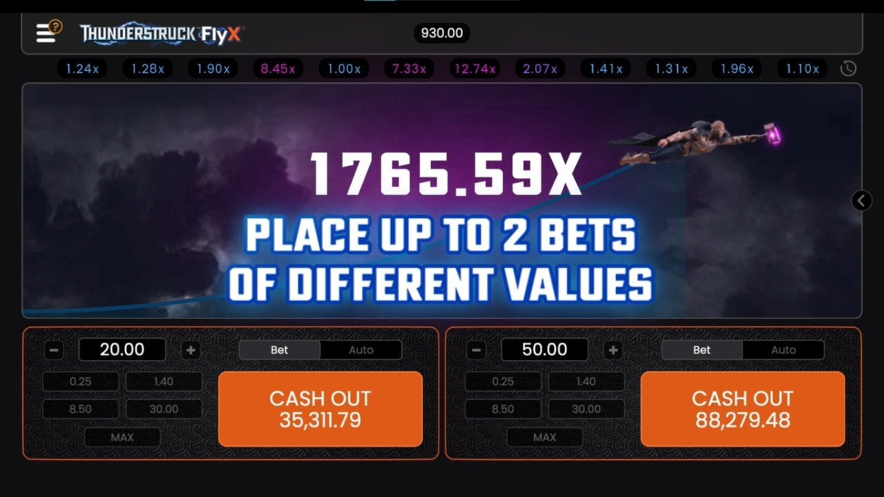 Thunderstruck FlyX
