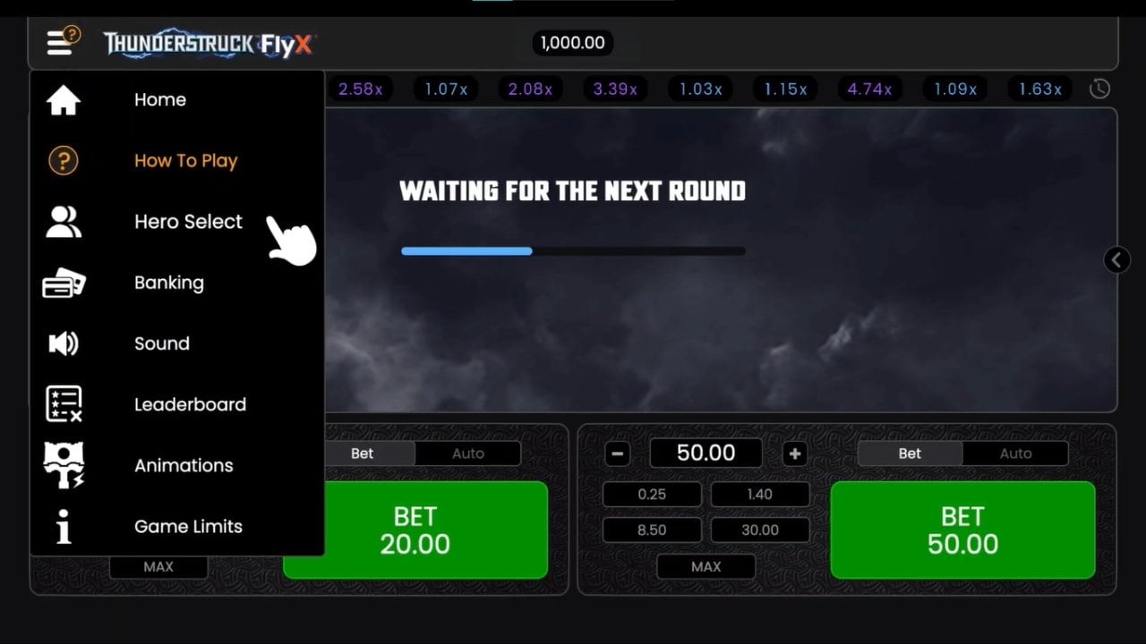 Thunderstruck FlyX