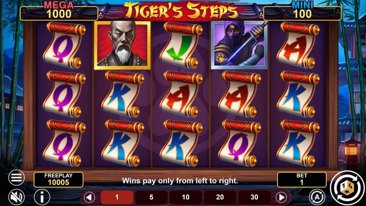 Tigers Steps Hold and Win