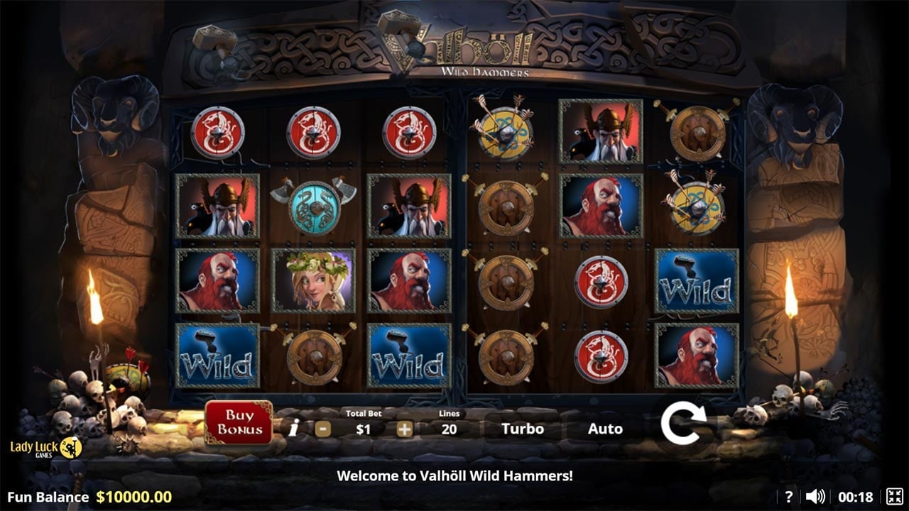 Valholl Wild Hammers Slot