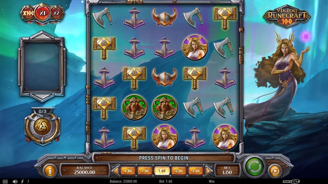 Viking Runecraft 100 by PlaynGO