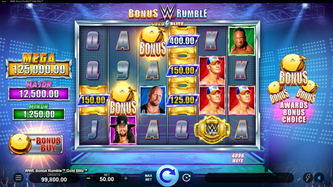 WWE Bonus Rumble Gold Blitz
