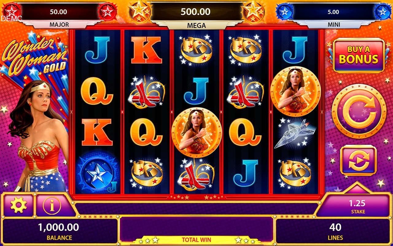 Wonder Woman Gold by Bally Technologies
