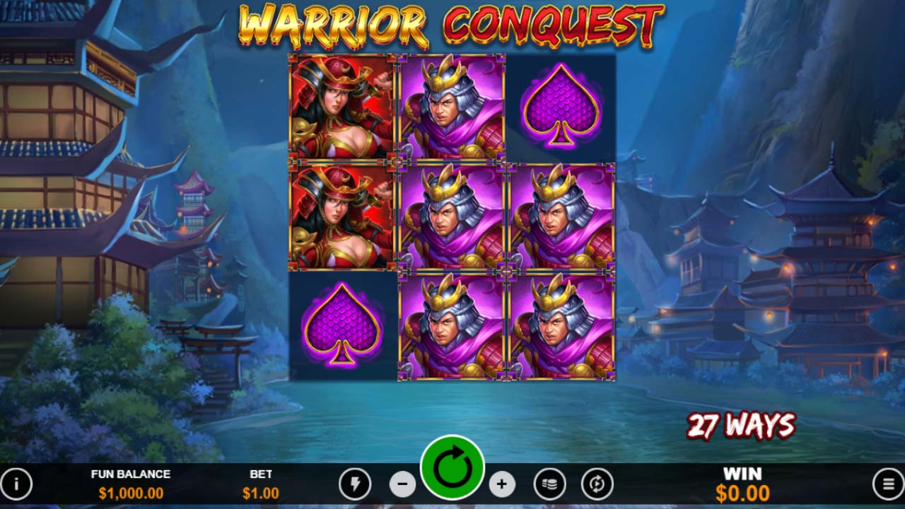 Warrior Conquest video slot