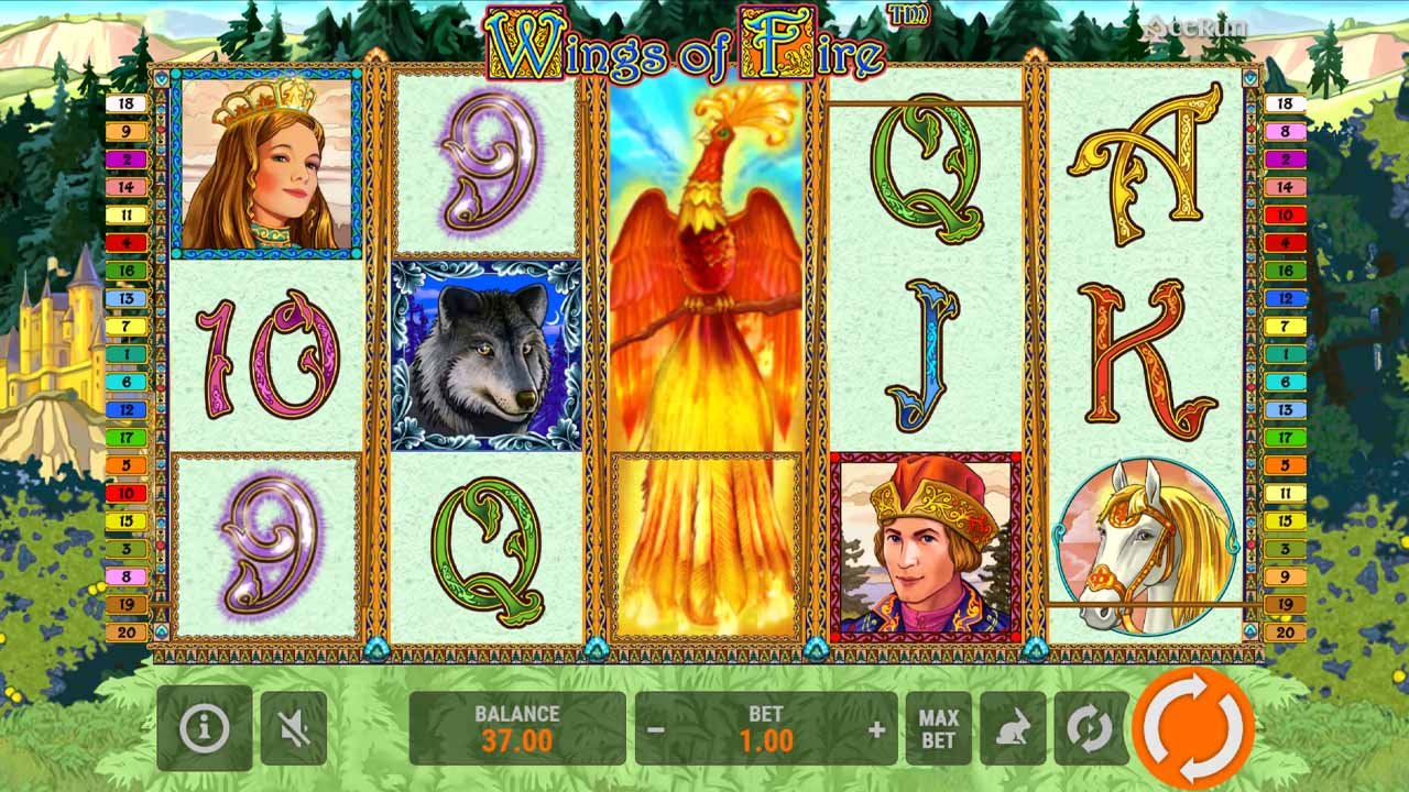 Wings of Fire slot screenshot