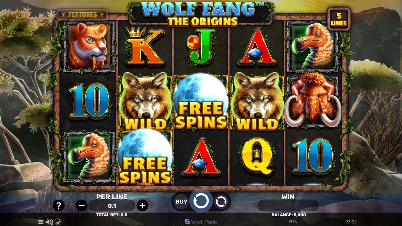Wolf Fang The Origins slot