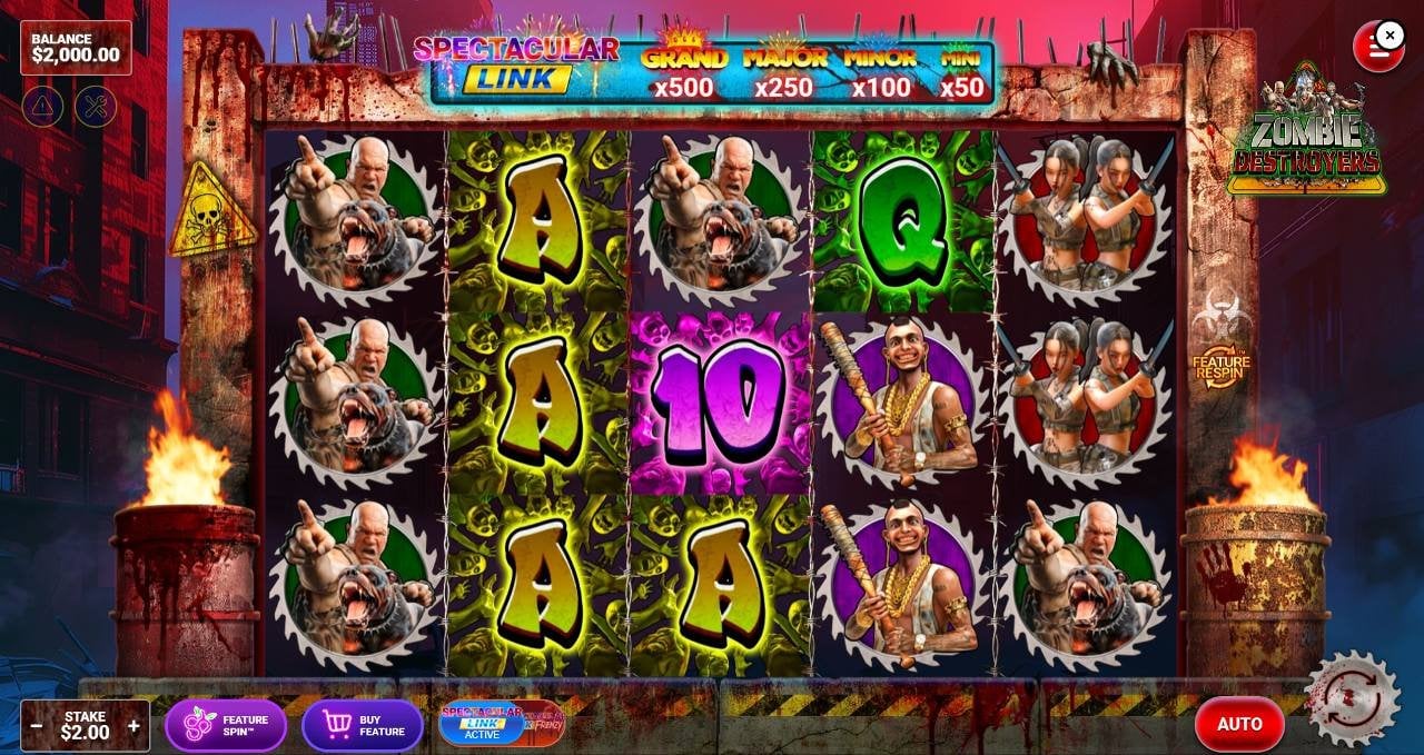 Zombie Destroyers Slot