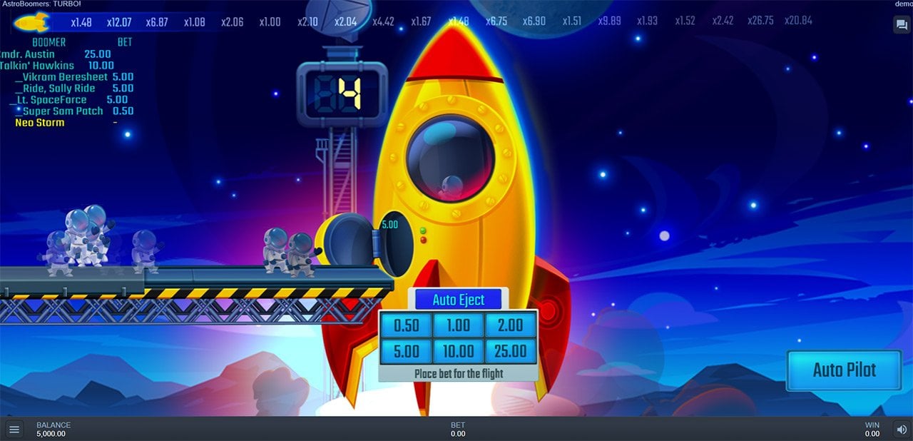 AstroBoomers: Turbo! slot