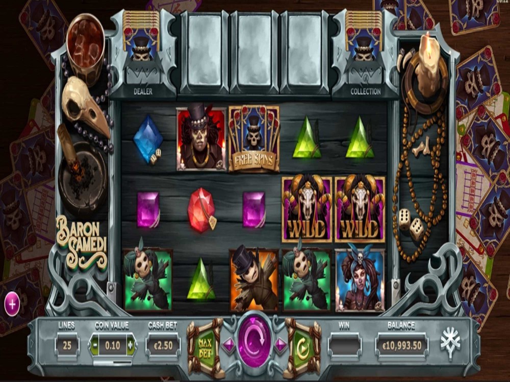 Baron Samedi slot preview