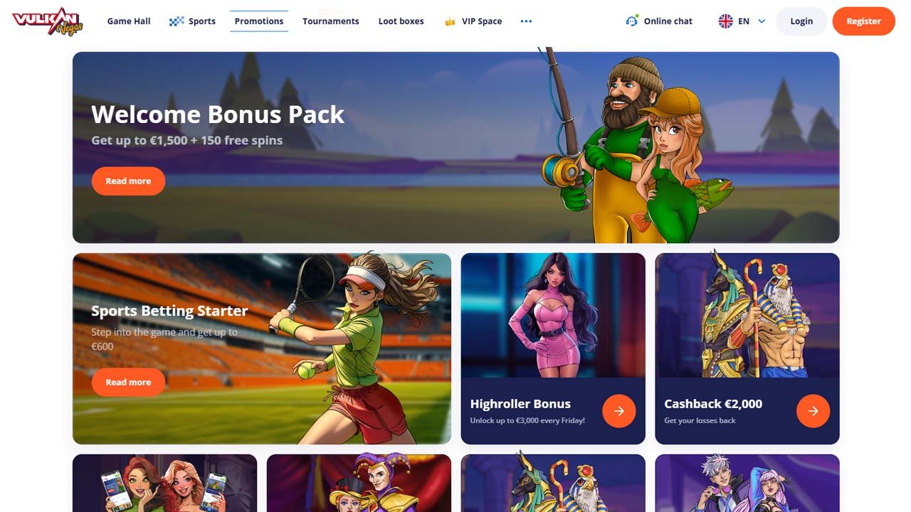 casino of the month - Vulkan Vegas