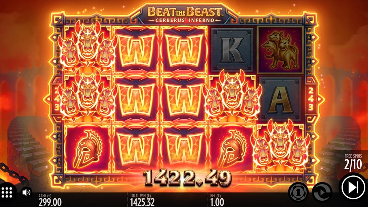 Beat the Beast Cerberus Inferno Big Win