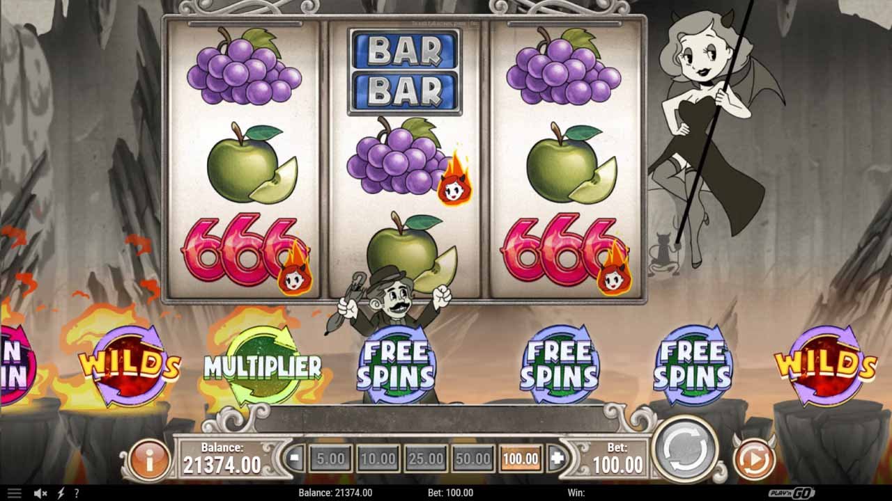 charlie Chance in Hell to Play - bonus board