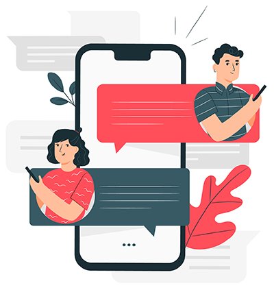 Chatting online