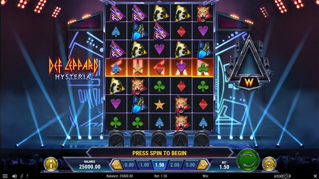 Def Leppard Hysteria slot