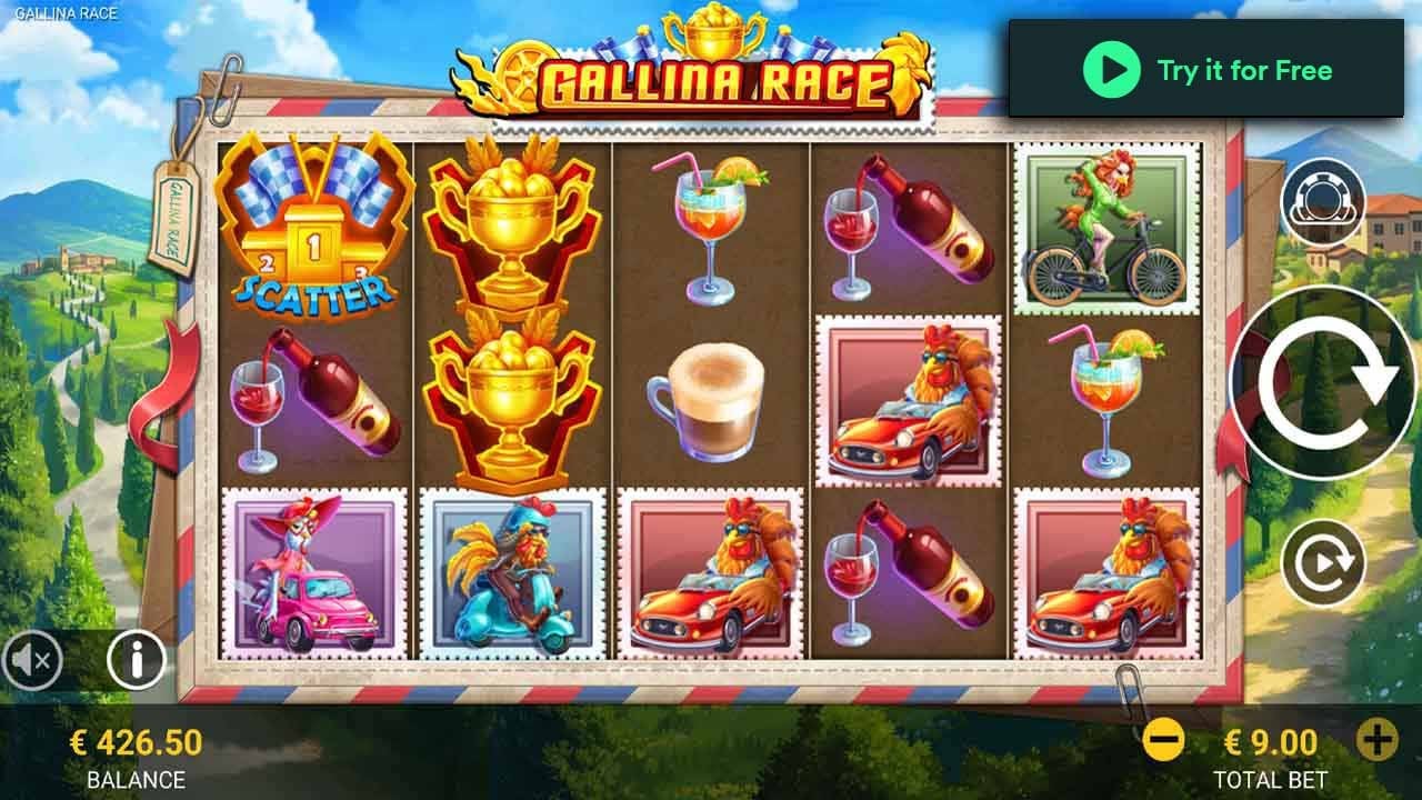 Play Gallina Race Demo Slot at GamblersPick