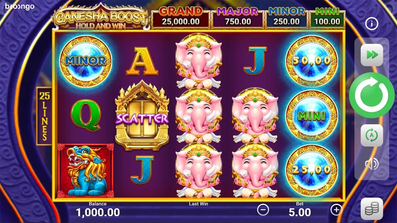 Ganesha Boost Hold and Win slot