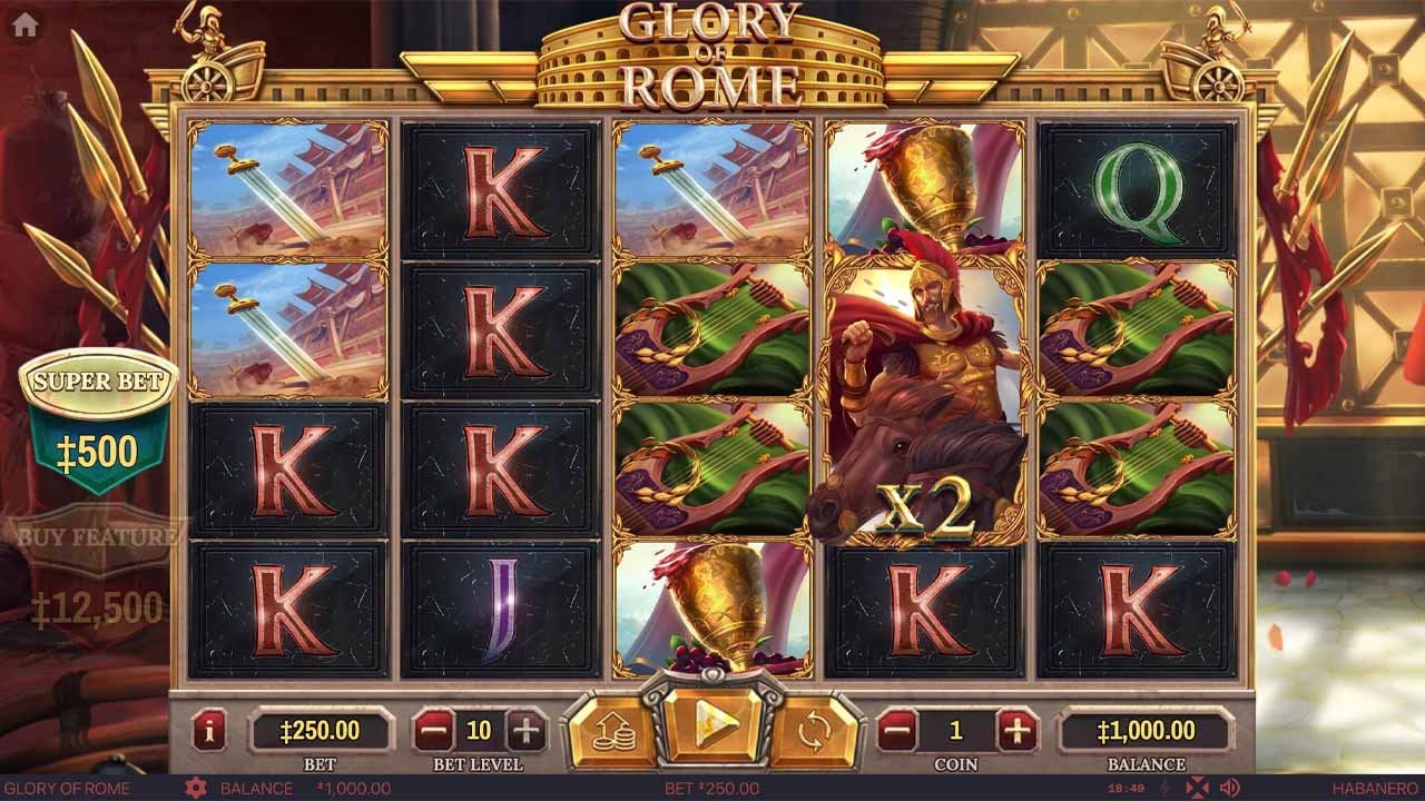 glory of rome slot