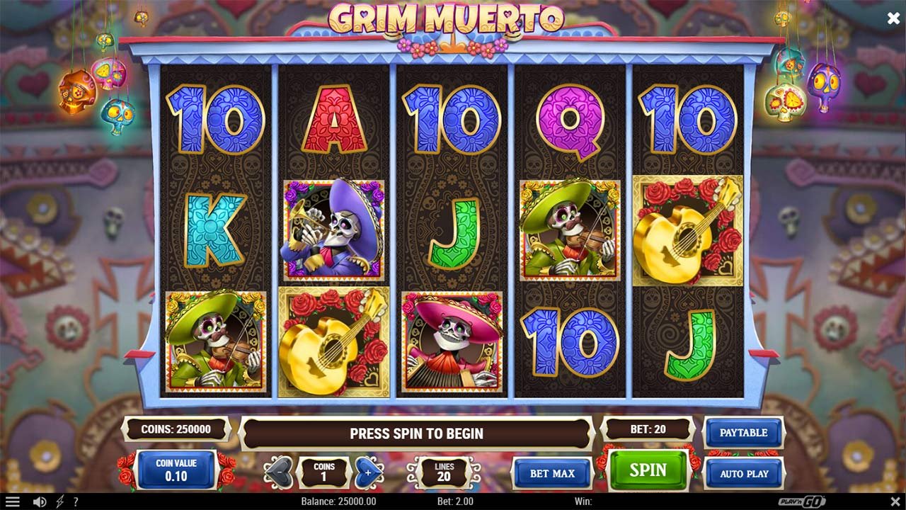 Grim Muerto slot