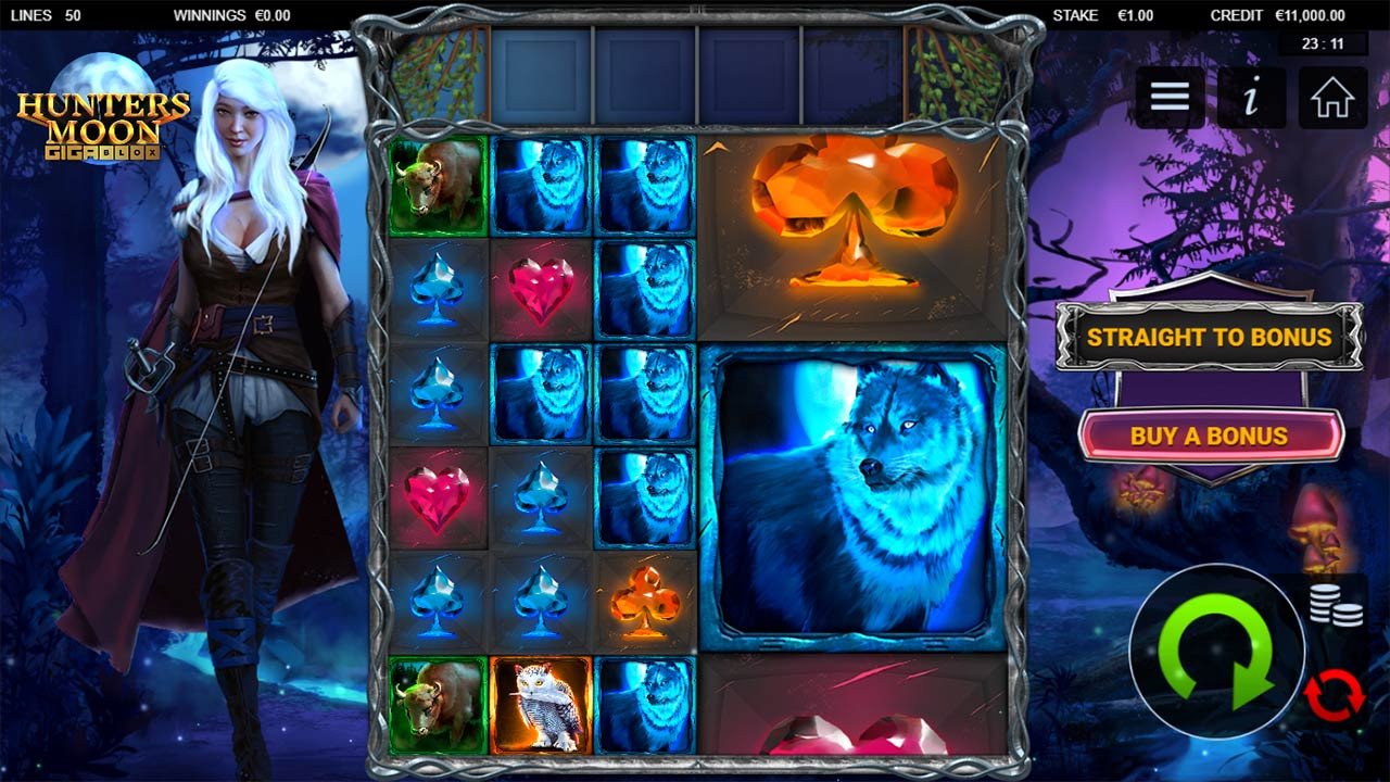 Hunters Moon Gigablox slot