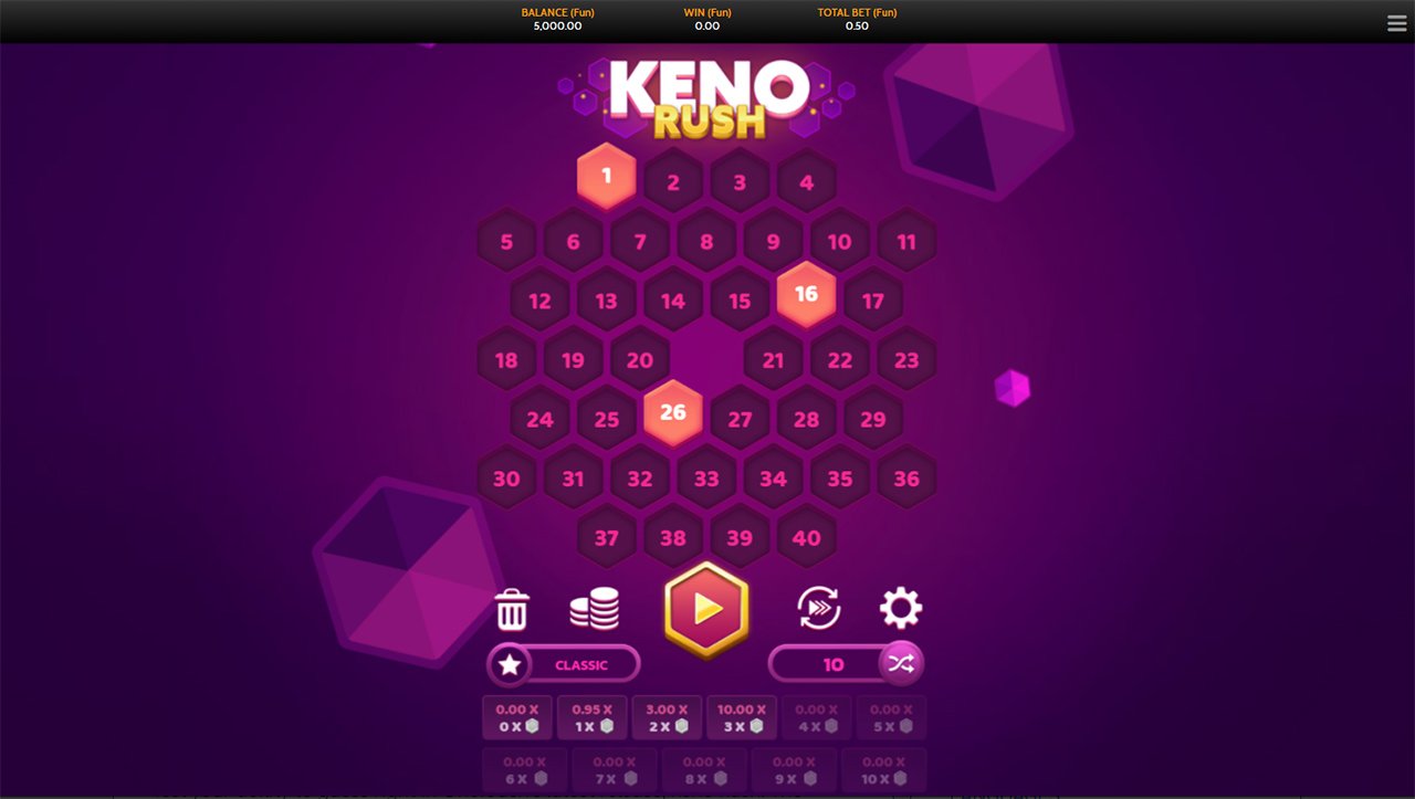 Keno Rush