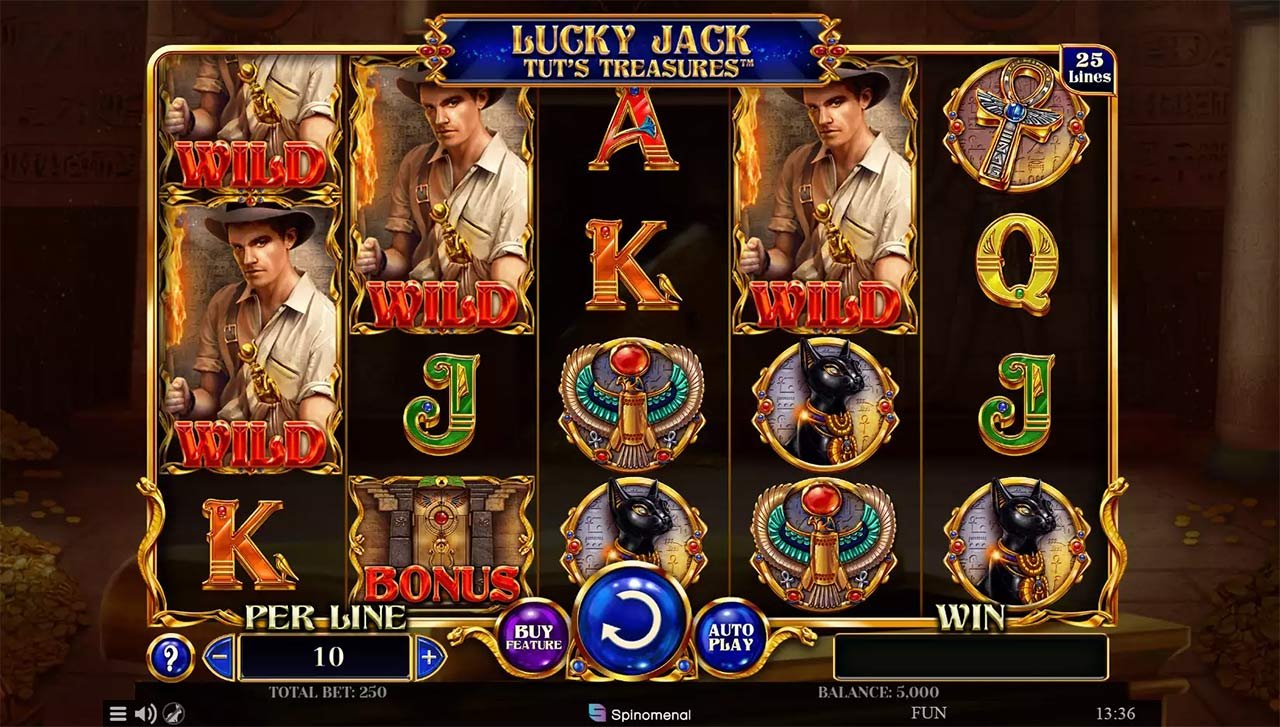 Lucky Jack: Tut's Treasure