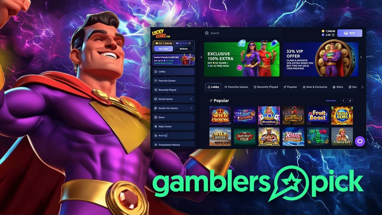 Lucky Stake Casino - GamblersPick partner site