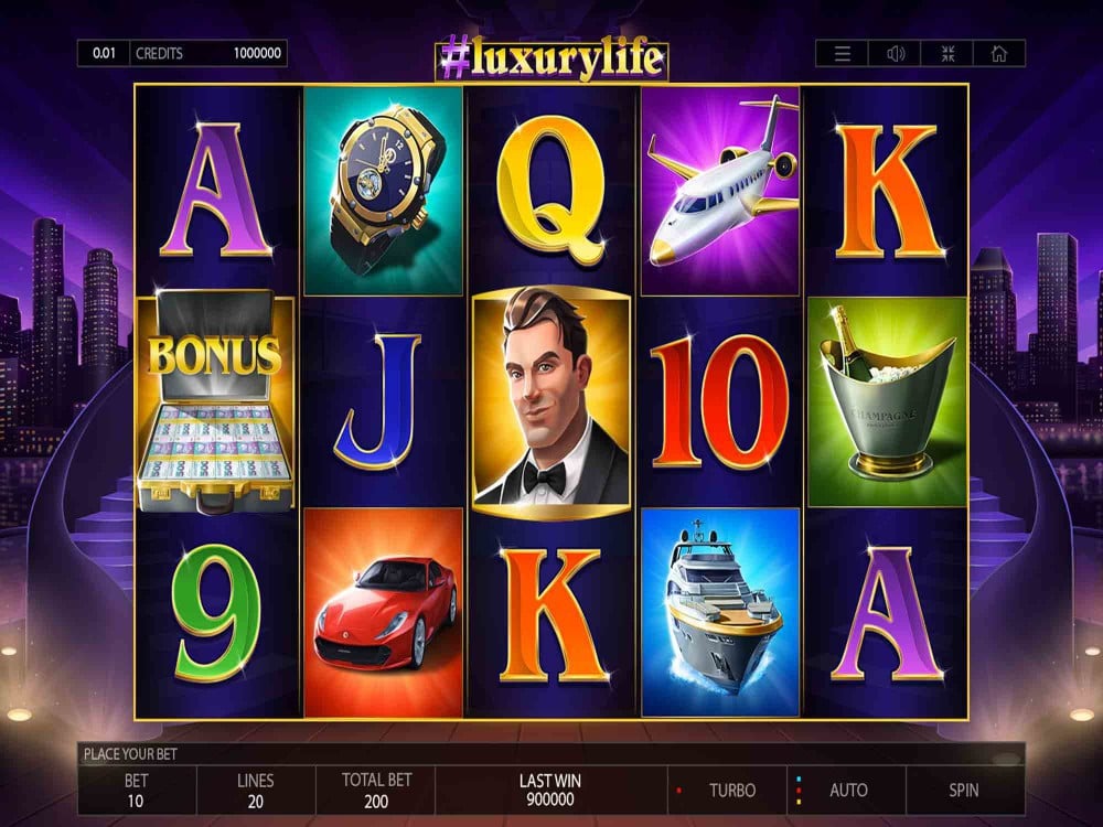 #LuxuryLife Slot Preview