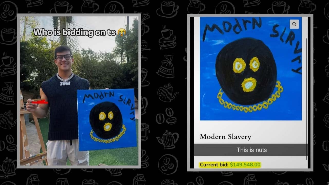 mdrn slvry painting - togi